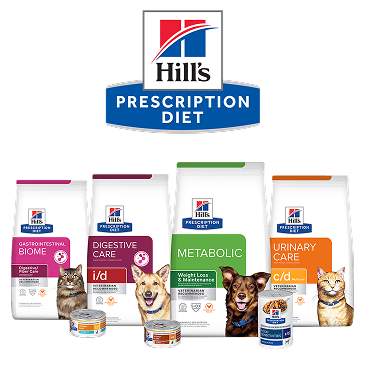 Hill's Pet Prescription Diet Range of products