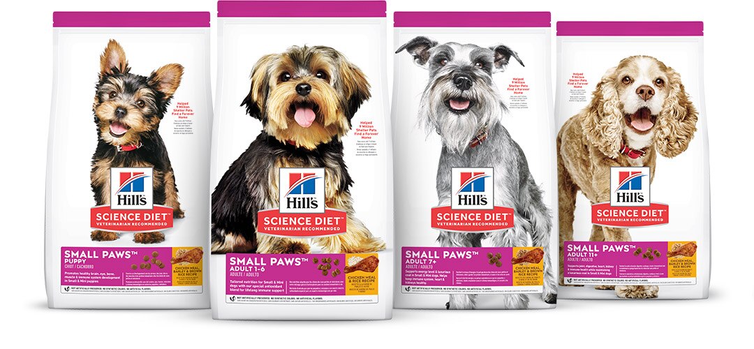 image of small paws dog food