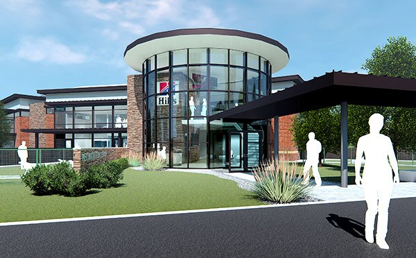 3D rendering of small paws facility