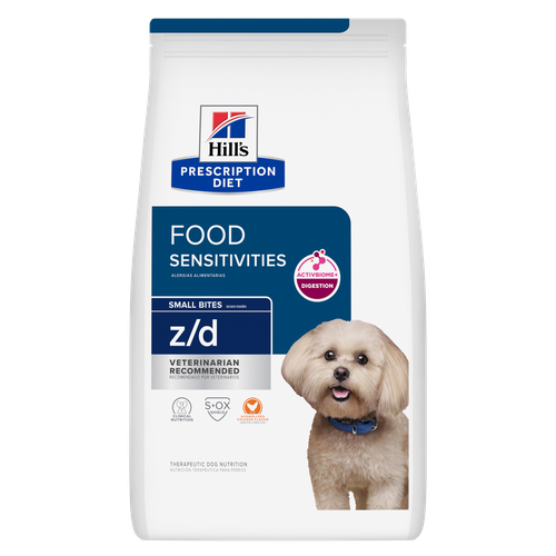dogl17 250枚 z/d Small Bites Hydrolyzed Chicken Flavor Dog Food | Hill's