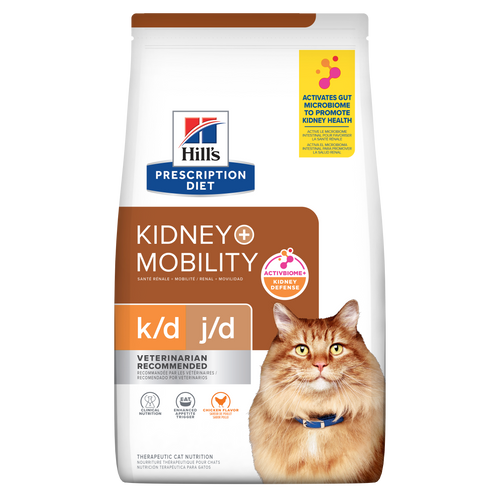 k/d + j/d Chicken Flavor Cat Food | Hill's Prescription Diet
