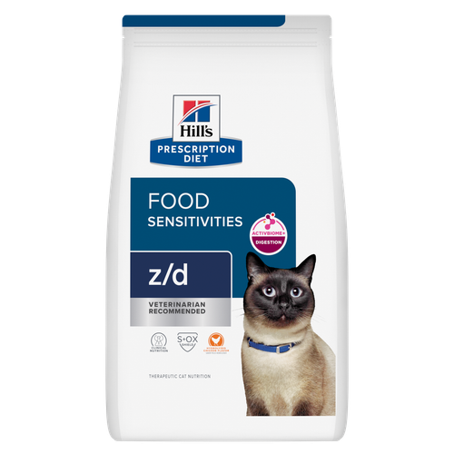z/d Hydrolyzed Chicken Flavor Cat Food | Hill's Prescription Diet