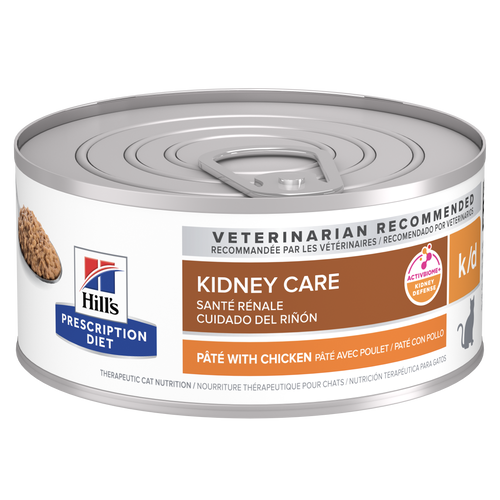 k/d Pâté with Chicken Cat Food | Hill's Prescription Diet