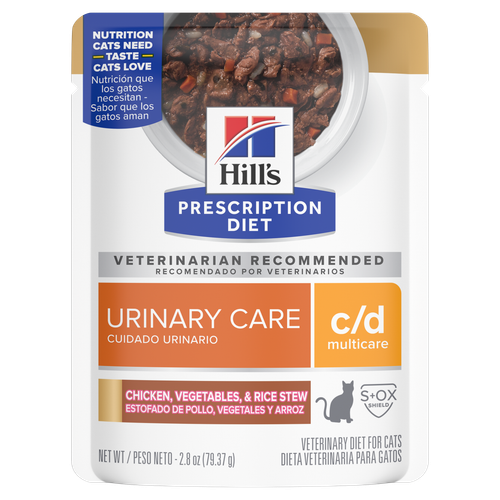 c/d Multicare Chicken, Vegetables & Rice Stew Cat Food | Hill's