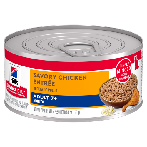 ダンデライオンHill’s SCIENCE DIET Science Diet Adult 7+ Savory Chicken Entrée Cat Food | Hill's