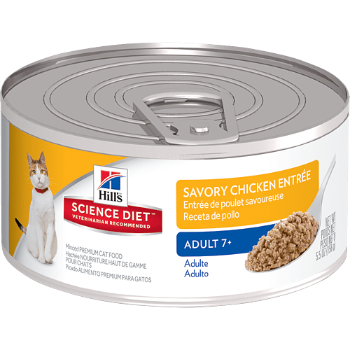 Hill S Science T 7 Savory En Entrée Cat Food Canned Sd 7 Plus Savory En Entree Cat